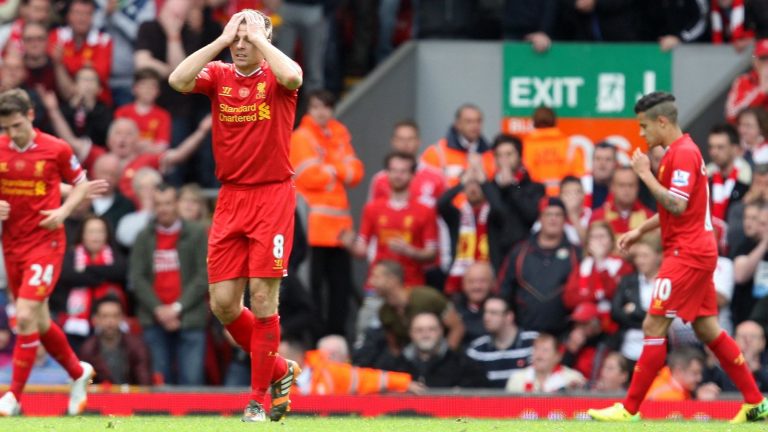 Gerrard slip one of two Liverpool mistakes among the worst errors ever which led to a goal