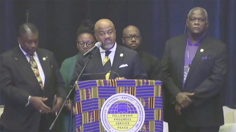 Progressive National Baptist Convention leaders hail Harris, pan Trump, urge voting