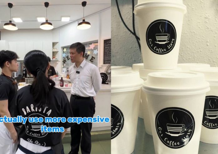 Teens run cafe in school supporting needy kids, Chan Chun Sing asks ‘You’re charging friendship prices?’ , Singapore News