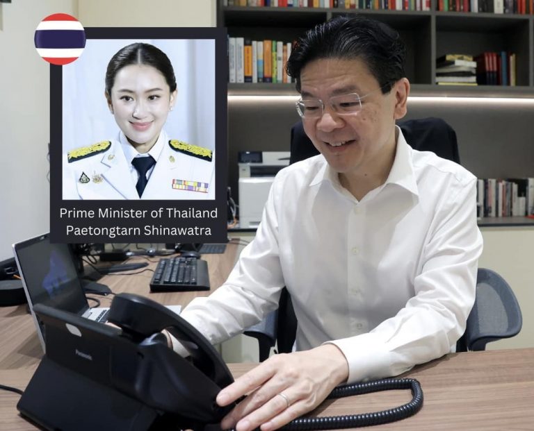 PM Lawrence Wong congratulates new Thai PM Paetongtarn Shinawatra , Singapore News