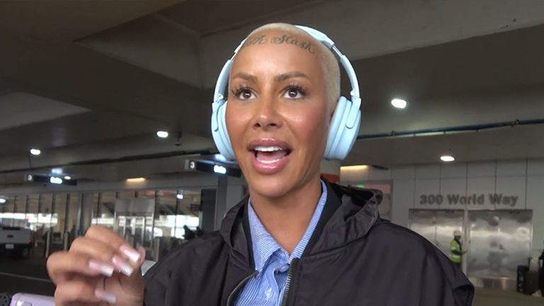 Amber Rose Doubles Down on Trump’s Claims Haitians Are Eating Pets in Ohio