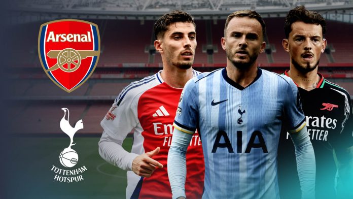 Arsenal dominate but Rice, Odegaard blows see Tottenham trio make North London Derby combined XI