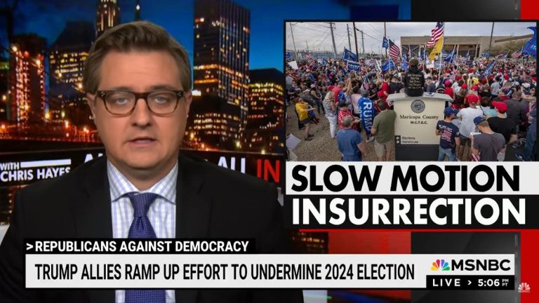 Chris Hayes Warns Trump Is Already Ginning Up a ‘Slow Motion Insurrection’: ‘Same Playbook From Last Time | Video