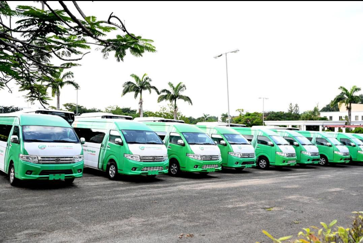 FG Hands Over 64 CGN Buses to Labour Unions, NANS