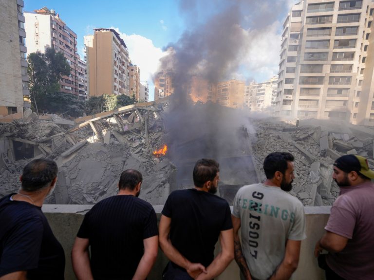 Beirut’s southern suburbs reduced to rubble by Israeli strikes